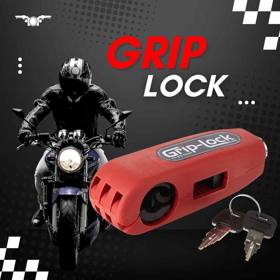 SEGURO ANTIRROBO PARA MOTO DE MÁXIMA SEGURIDAD | GRIP LOCK™