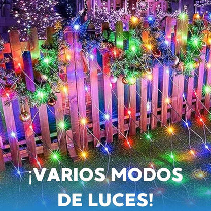 HERMOSA CORTINA DE LUZ LED CON CONTROL | VERTILUX™