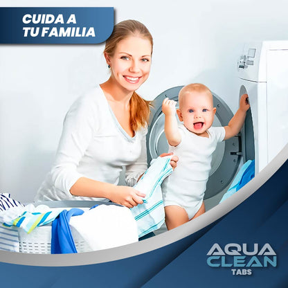 Pack de Tabletas para limpiar lavadora al instante | AQUACLEAN TABS 🥇