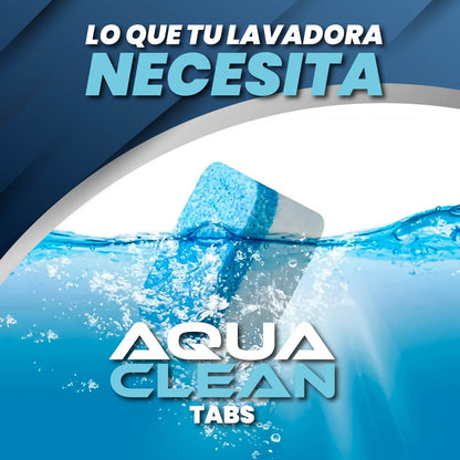 Pack de Tabletas para limpiar lavadora al instante | AQUACLEAN TABS 🥇