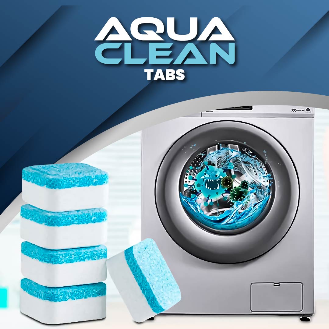 Pack de Tabletas para limpiar lavadora al instante | AQUACLEAN TABS 🥇
