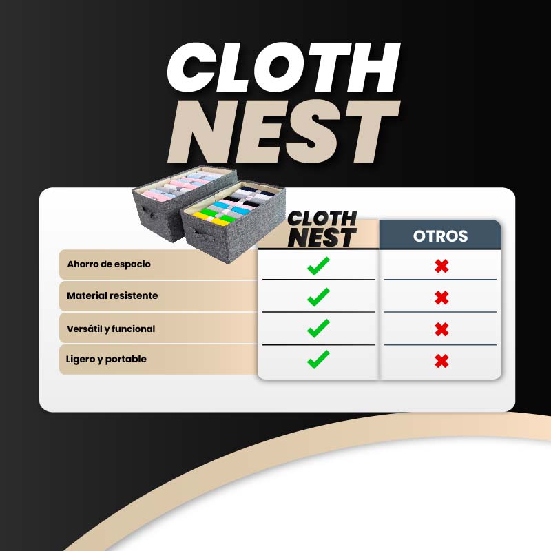 1+1 GRATIS CAJA DE ALMACENAMIENTO DE ROPA | CLOTHNEST