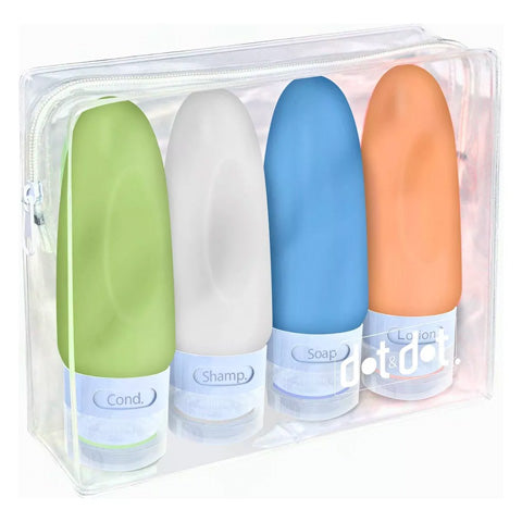 Dispensadores Portátiles de Silicona para Cremas