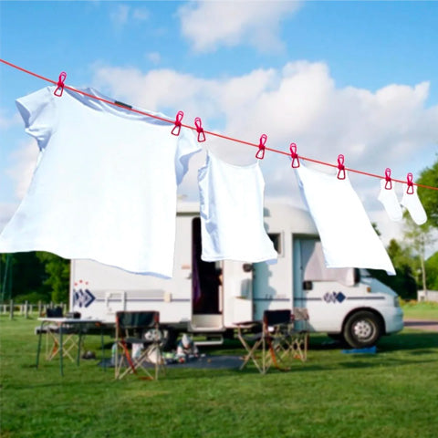 Soga Elástica Con Ganchos Incluidos Para Colgar Ropa - LLEVA 2 Y paga 1