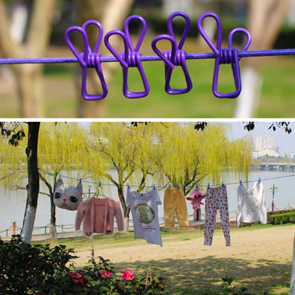 Soga Elástica Con Ganchos Incluidos Para Colgar Ropa - LLEVA 2 Y paga 1