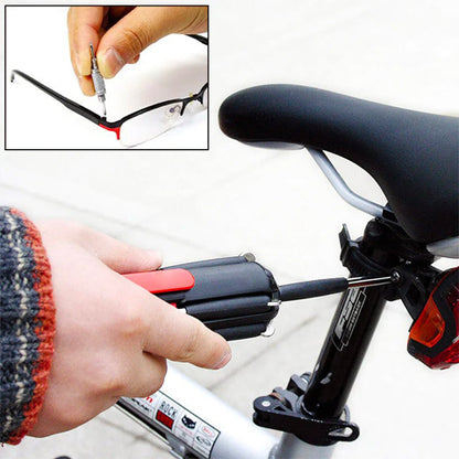 Screwdriver - 8 destornilladores en 1 con Luz de Trabajo y Linterna Integrada