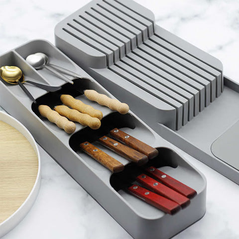 Organizador Elegante y Funcional para Todo Tipo de Cubiertos