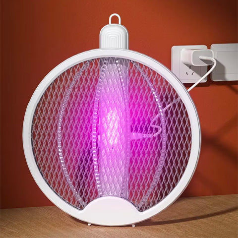 Lámpara Eléctrica Mata Mosquitos - Racket Shock