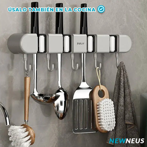 Cuelga Todo y Mantén Tus Cosas en Orden - New Broom