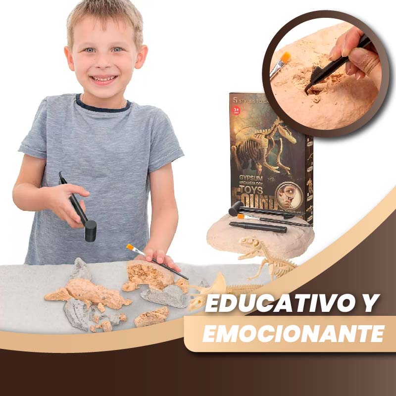 DINOSAURIO FÓSIL JUEGO DIDÁCTICO | JUASSIC HUNTER