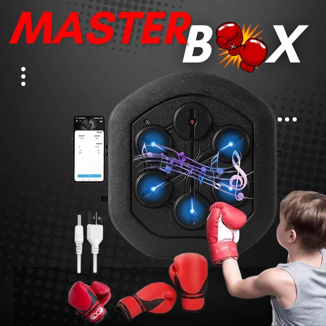 MÁQUINA DE BOXEO MUSICAL PARA NIÑOS | MASTER BOX™