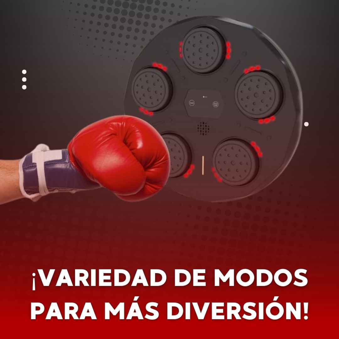 MÁQUINA DE BOXEO MUSICAL PARA NIÑOS | MASTER BOX™