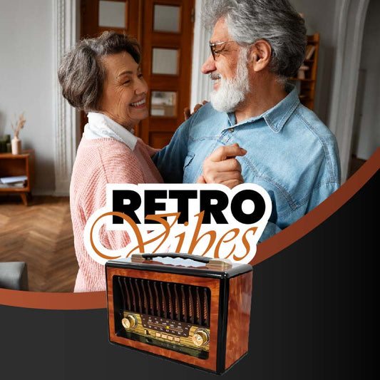 RADIO RETRO CON BLUETOOTH Y SONIDO DE CALIDAD | RETRO VIBES