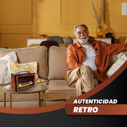 RADIO RETRO CON BLUETOOTH Y SONIDO DE CALIDAD | RETRO VIBES