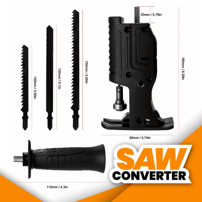 ADAPTADOR SIERRA PARA TALADROS | SAW PRO CONVERTER®