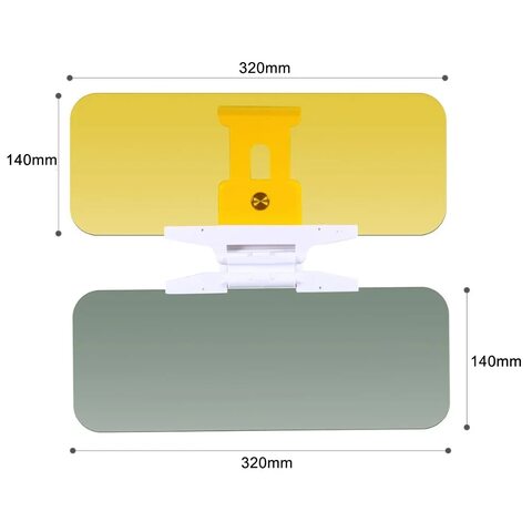 Visera solar para auto - SunBlock™