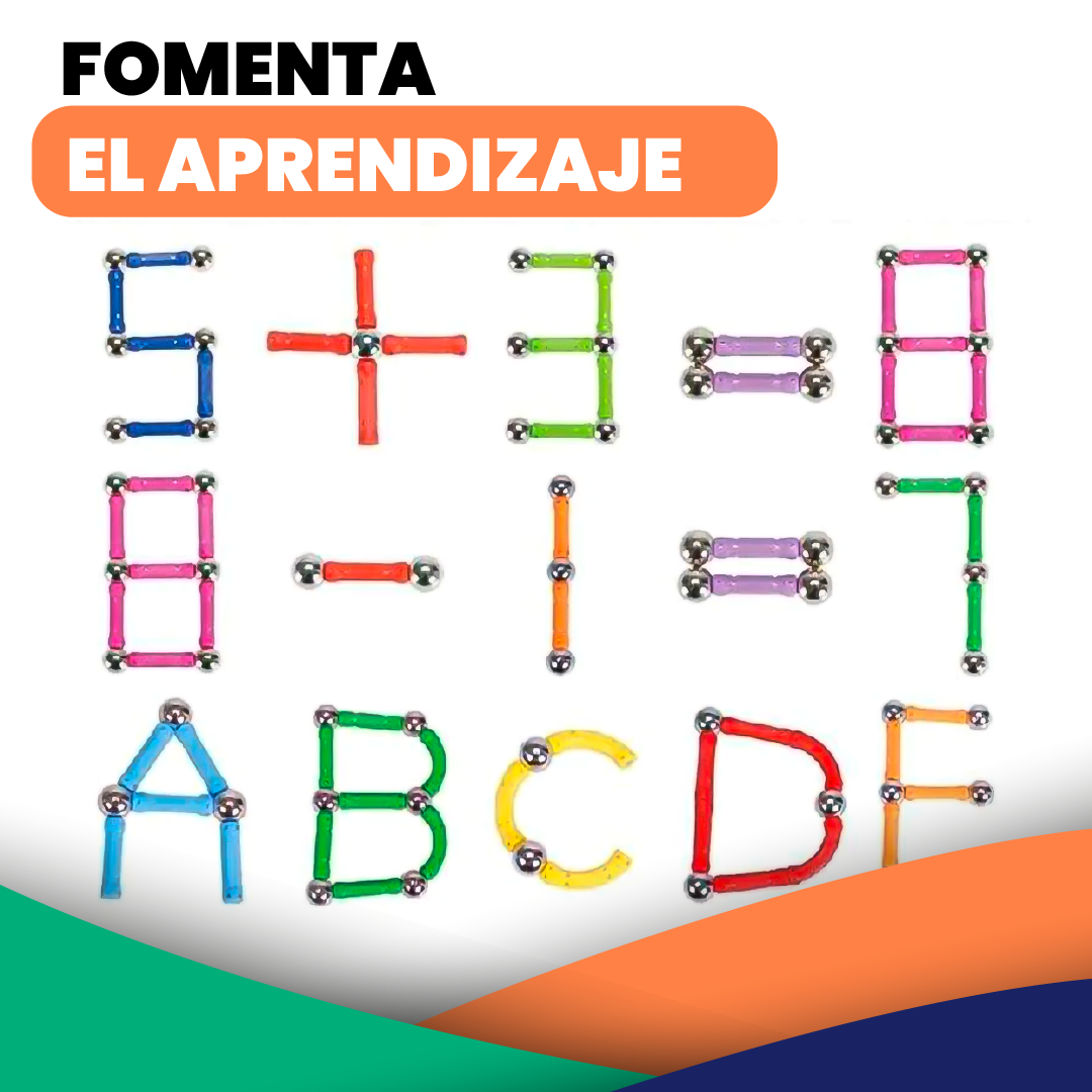 MAGNETIC STICKS CREATIVITY | MAGNET KIDS STICK®