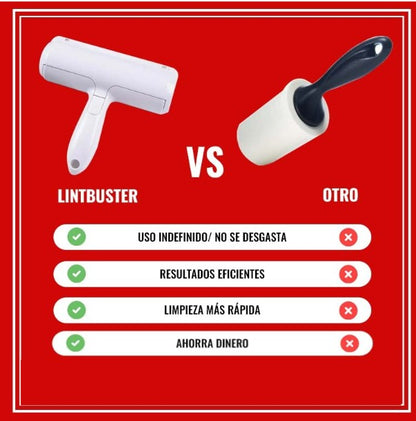 RODILLO REMOVEDOR DE PELUSA - LINTBUSTER™