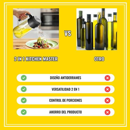 DISPENSADOR 2 EN 1 - OIL MASTER™