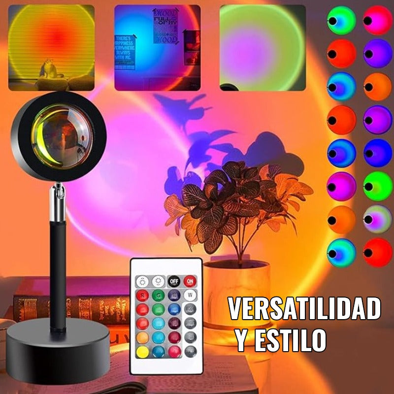 LÁMPARA DE ATARDECER - DUSK GLOW LAMP