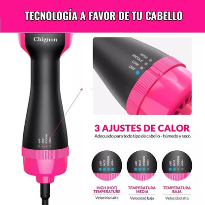 CEPILLO SECADOR 3 EN 1 - FUSION BRUSH PRO
