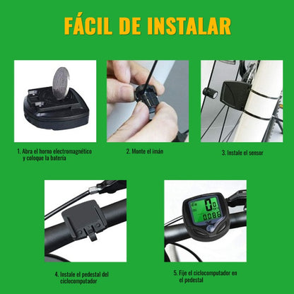 VELOCÍMETRO PARA BICICLETA - CYCLEMASTER PRO