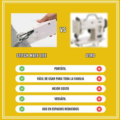 MÁQUINA DE COSER PORTÁTIL - STITCH MATE LITE