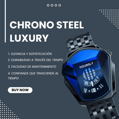 RELOJ LUXURY  -  CHRONO STEEL™