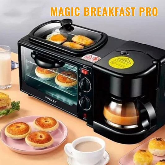 MÁQUINA DE DESAYUNO 3 EN 1 - MAGIC BREAKFAST PRO™