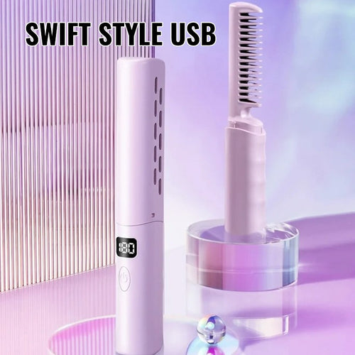 CEPILLO ALISADOR PORTÁTIL TECNOLOGÍA DE IONES - SWIFT STYLE US™