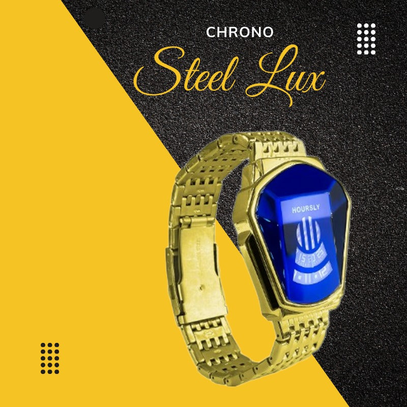RELOJ LUXURY  -  CHRONO STEEL™