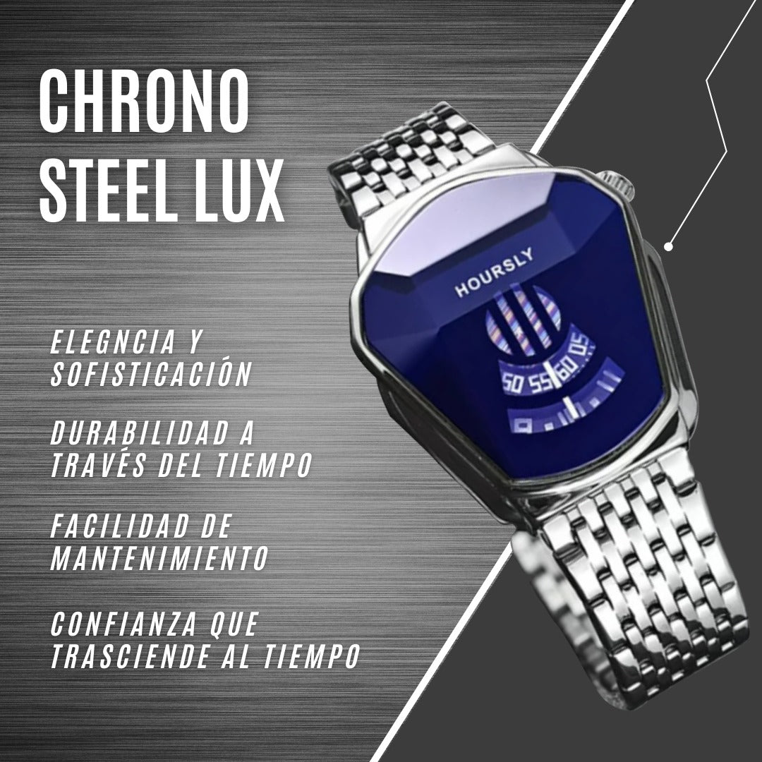 RELOJ LUXURY  -  CHRONO STEEL™