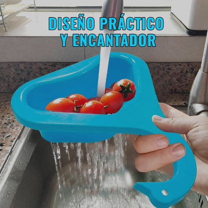 CESTA DE DRENAJE EN FORMA DE CISNE- DRAIN FRESH