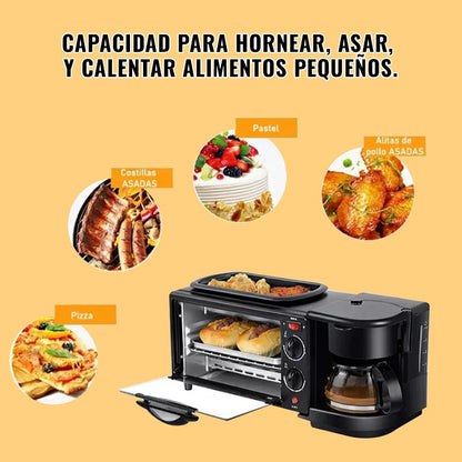 MÁQUINA DE DESAYUNO 3 EN 1 - MAGIC BREAKFAST PRO™