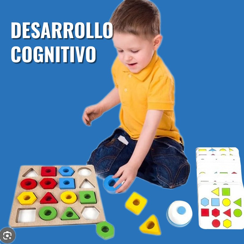 ROMPECABEZAS 3D FIGURAS GEOMÉTRICAS - GEO PUZZLE KIDS™