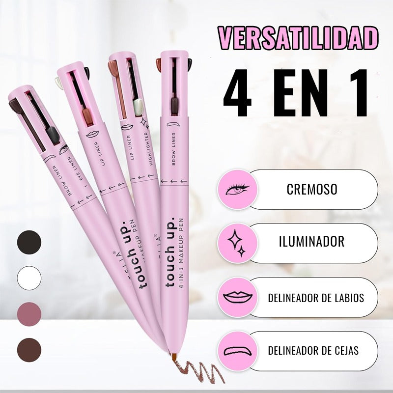 LÁPIZ DE MAQUILLAJE 4 EN 1 - BEAUTY LUXURY PEN