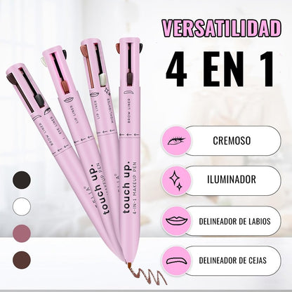LÁPIZ DE MAQUILLAJE 4 EN 1 - BEAUTY LUXURY PEN