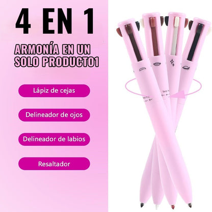 LÁPIZ DE MAQUILLAJE 4 EN 1 - BEAUTY LUXURY PEN