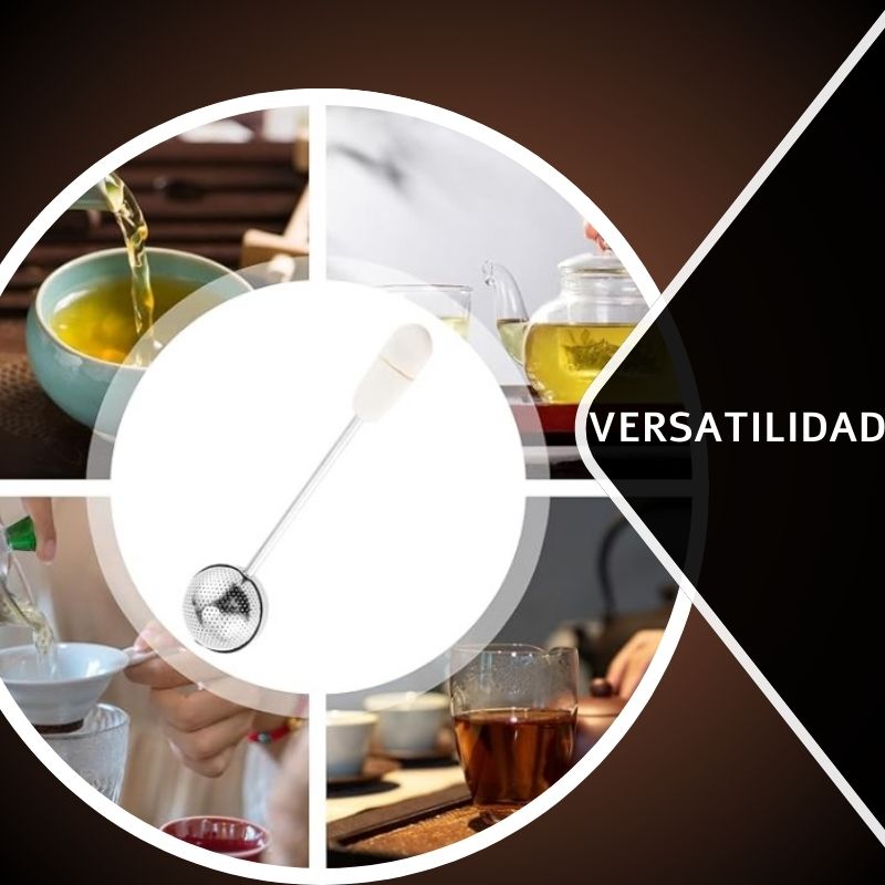 FILTRO PARA TÉ Y HIERBAS PARA UN SABOR INTENSO - TIMELESS TEA INFUSER™