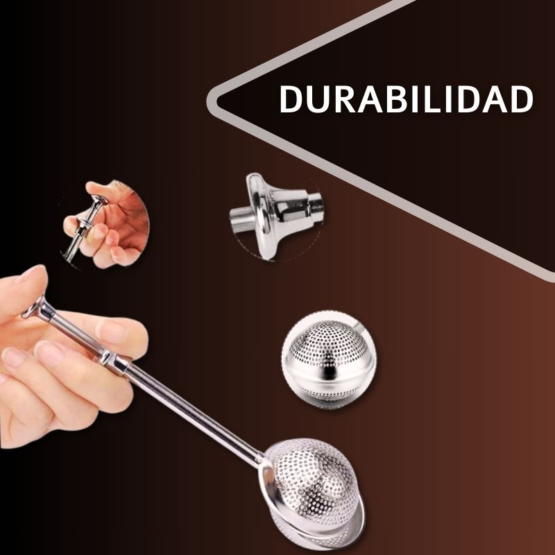 FILTRO PARA TÉ Y HIERBAS PARA UN SABOR INTENSO - TIMELESS TEA INFUSER™