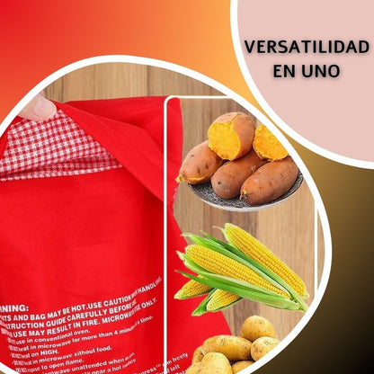 BOLSA PARA COCER PAPAS EN 4 MINUTOS - POTATO COOKER™