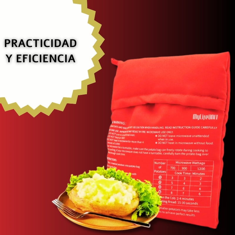 BOLSA PARA COCER PAPAS EN 4 MINUTOS - POTATO COOKER™