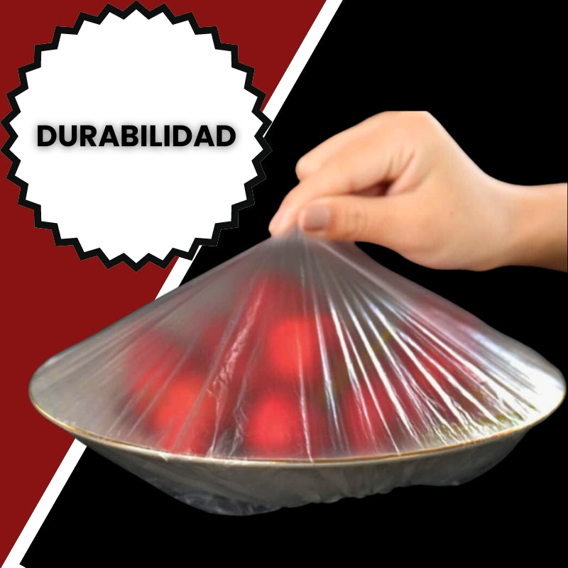 CUBIERTA DESECHABLE PARA ALIMENTOS MÁS FRESCOS - FRESH GUARD COVERS™