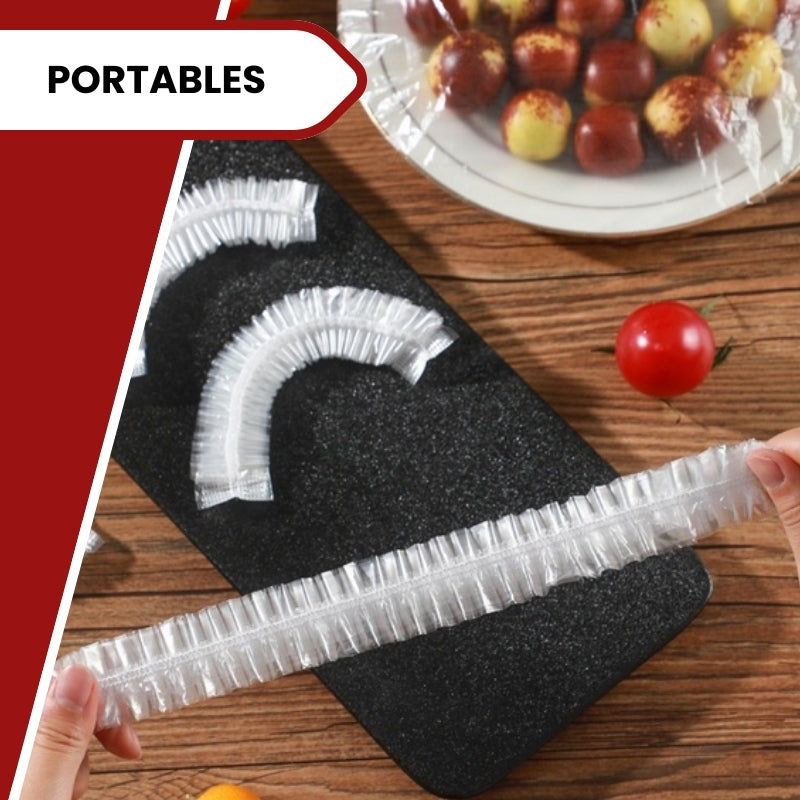 CUBIERTA DESECHABLE PARA ALIMENTOS MÁS FRESCOS - FRESH GUARD COVERS™