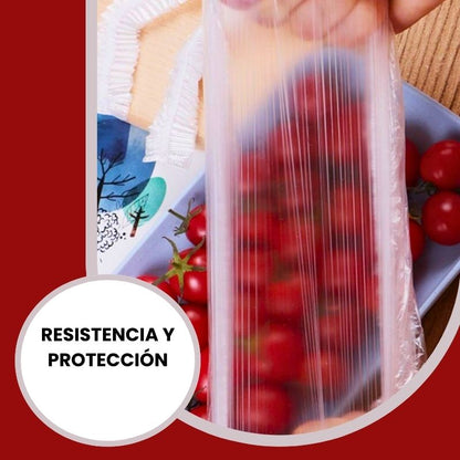 CUBIERTA DESECHABLE PARA ALIMENTOS MÁS FRESCOS - FRESH GUARD COVERS™