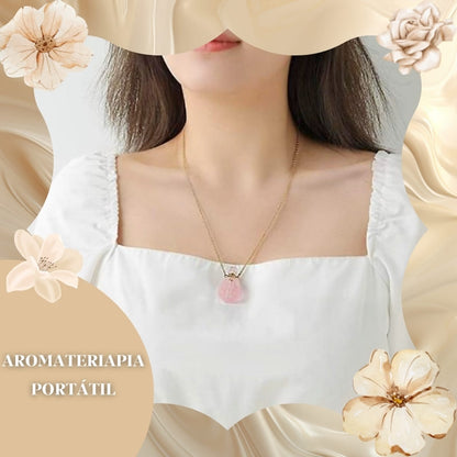 COLLAR PERFUMERO DE PIEDRAS PRECIOSAS - NECKLACE STONE™