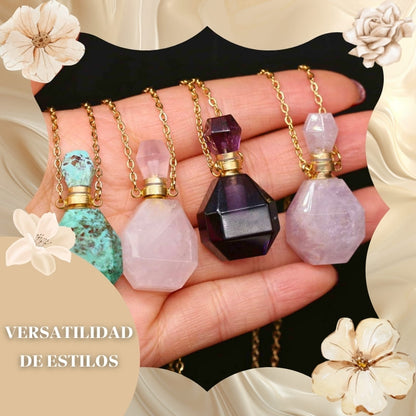 COLLAR PERFUMERO DE PIEDRAS PRECIOSAS - NECKLACE STONE™