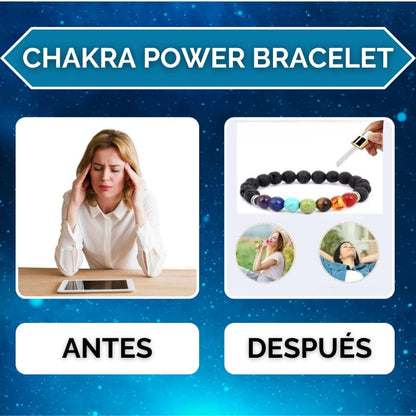 PULSERA 7 CHAKRAS - CHAKRA POWER BRACELET