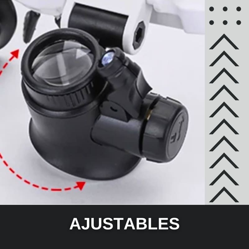 LENTES CON AUMENTO Y LUZ LED MAGNIFY LUX GLASSES™