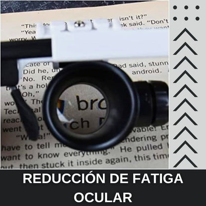 LENTES CON AUMENTO Y LUZ LED MAGNIFY LUX GLASSES™